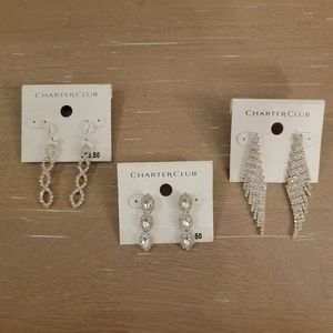 3 Pair Earrings